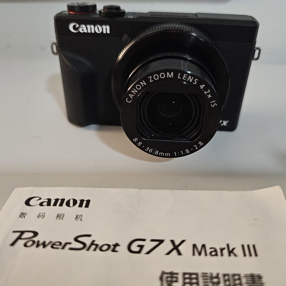 Canon PowerShot G7X Mark III Digital 4K Vlogging Camera **NO BOX** - Picture 8 of 11